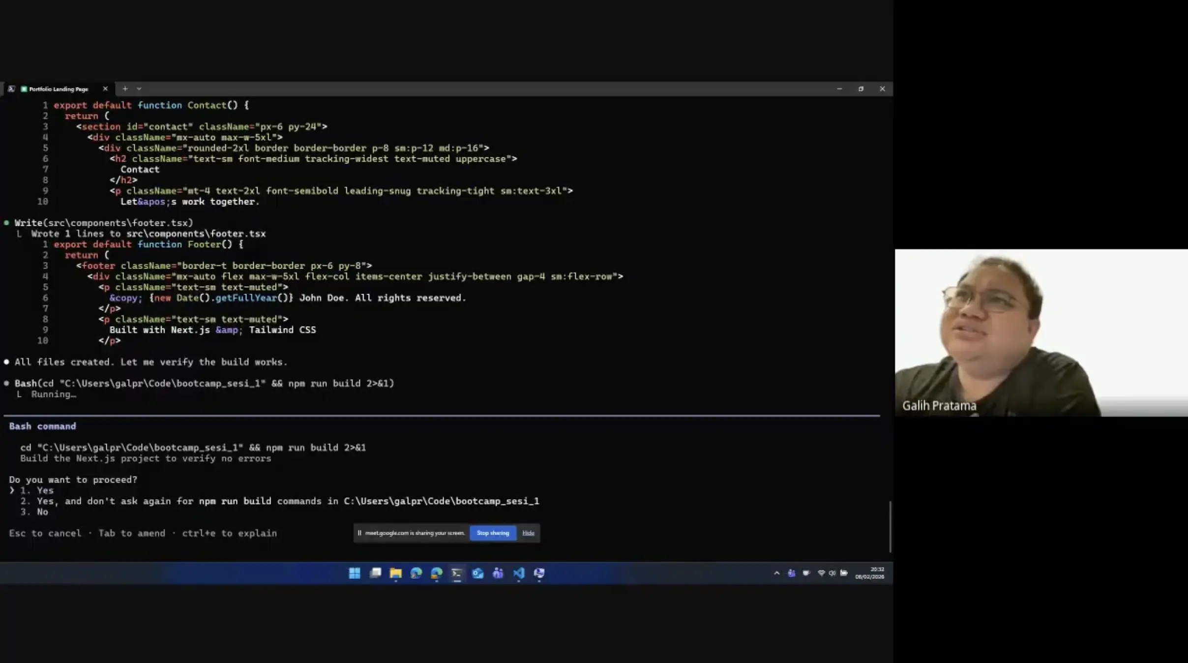Bootcamp Sesi 1 - Screenshot 4