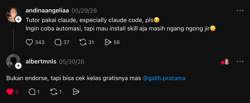 Testimoni pembeli ebook Vibe Coding 6