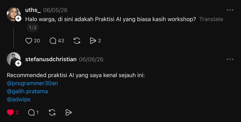 Testimoni pembeli ebook Vibe Coding 11